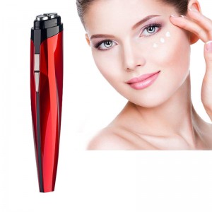 RF radiofrequentie Ooghuid strakker en anti -verouderingsapparaat, onder oogzakken, oogwasschokken, donkere kringen, voeten van kraai, rimpels en fijne lijnen verwijdering, huis RF anti -verouderingsmachine voor ogen.